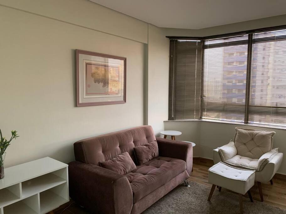 Apartamento Flat Mobiliado Ap 44 - Ed Lhirondelle Em