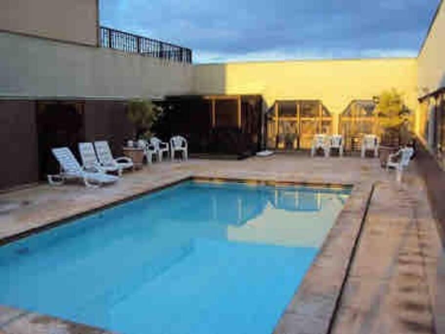 Apartamento Flat Mobiliado Ap 44 - Ed Lhirondelle Em